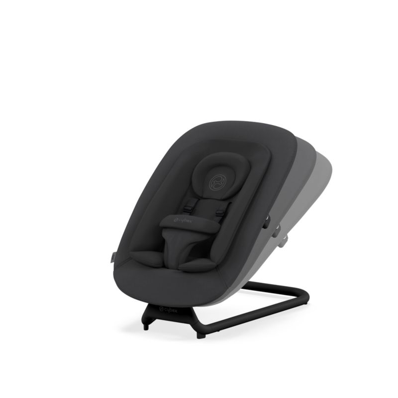 CYBEX Stunning Black Lemo 2 Baby Bouncer Chair - Image 1