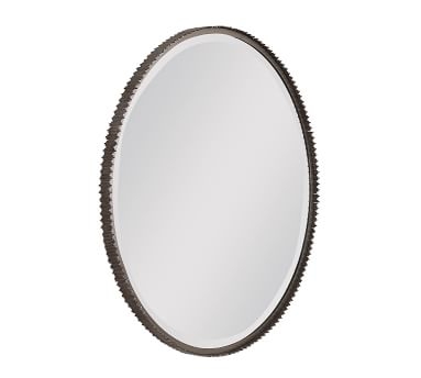 Columbia Round Mirror, Iron, 40" X 40" 2" - Image 3