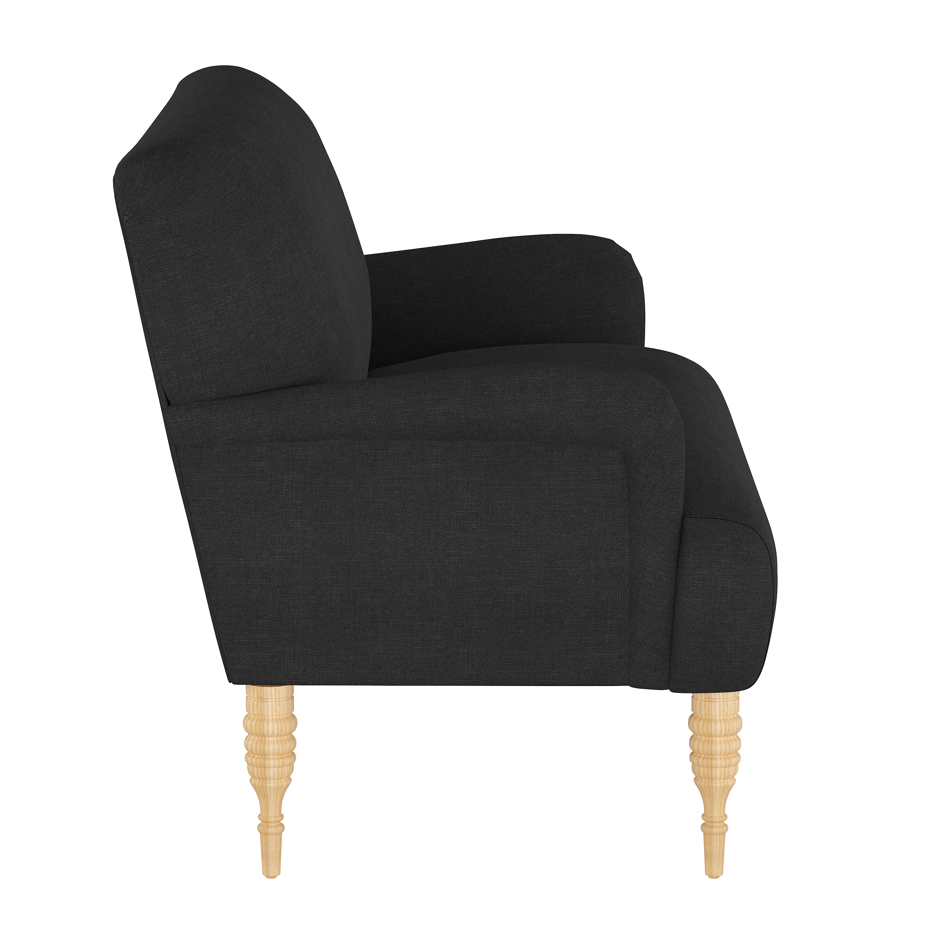 Clermont Settee, Caviar - Image 2