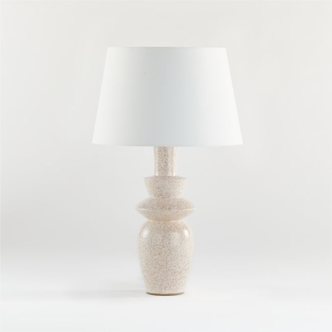 Alina Table Lamp with White Octava Shade - Image 0