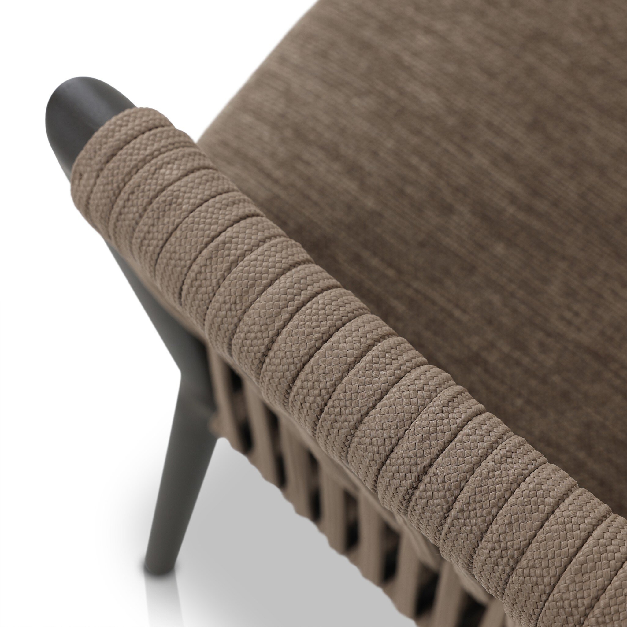 Porto Outdoor Chair - Ellor Brown - Image 9