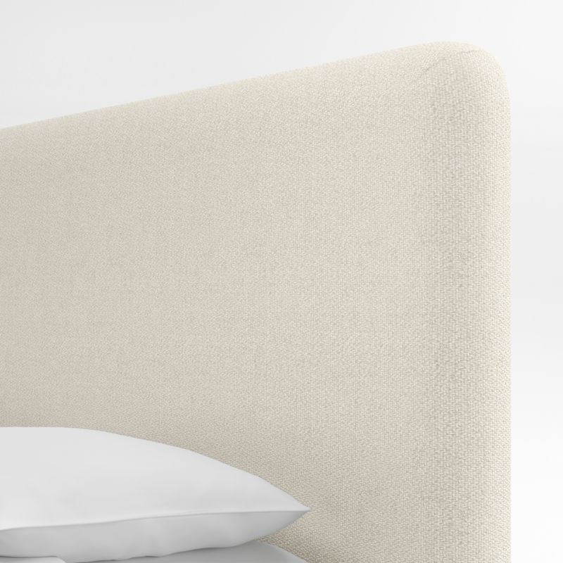 Anneli Ivory Upholstered California King Bed - Image 6