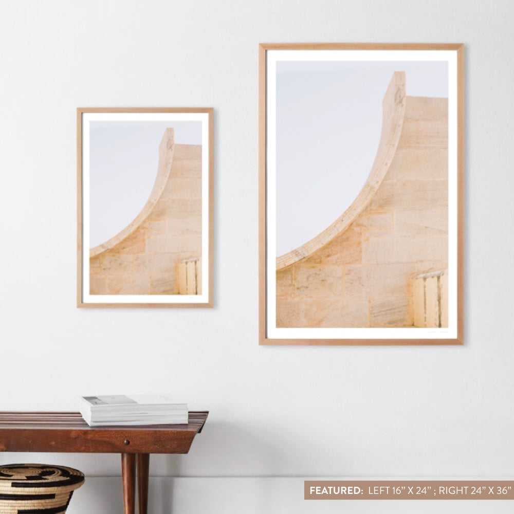 The Citizenry Jantar Mantar .02 Wall Art No Frame | 16" x 24" | Ivory - Image 7