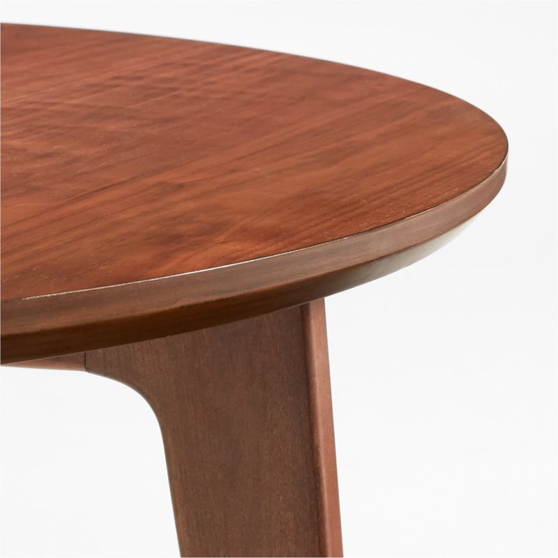 Tatum Walnut Wood Round Kids Play Table - Image 2