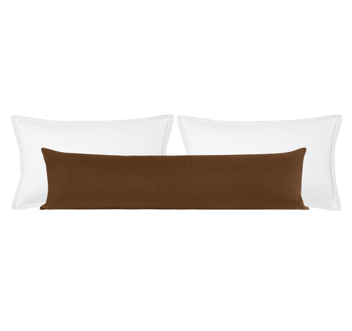 THE XL LUMBAR :: SOCIETY VELVET // SABLE - 14" X 48" - Image 0