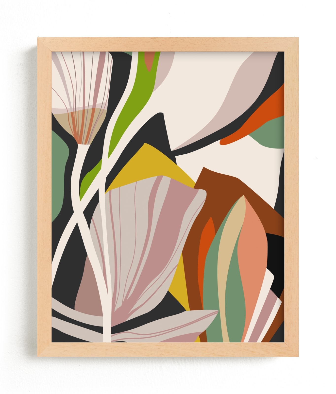 Leaves And Flowers Limited Edition Fine Art Print 2 - Image 0
