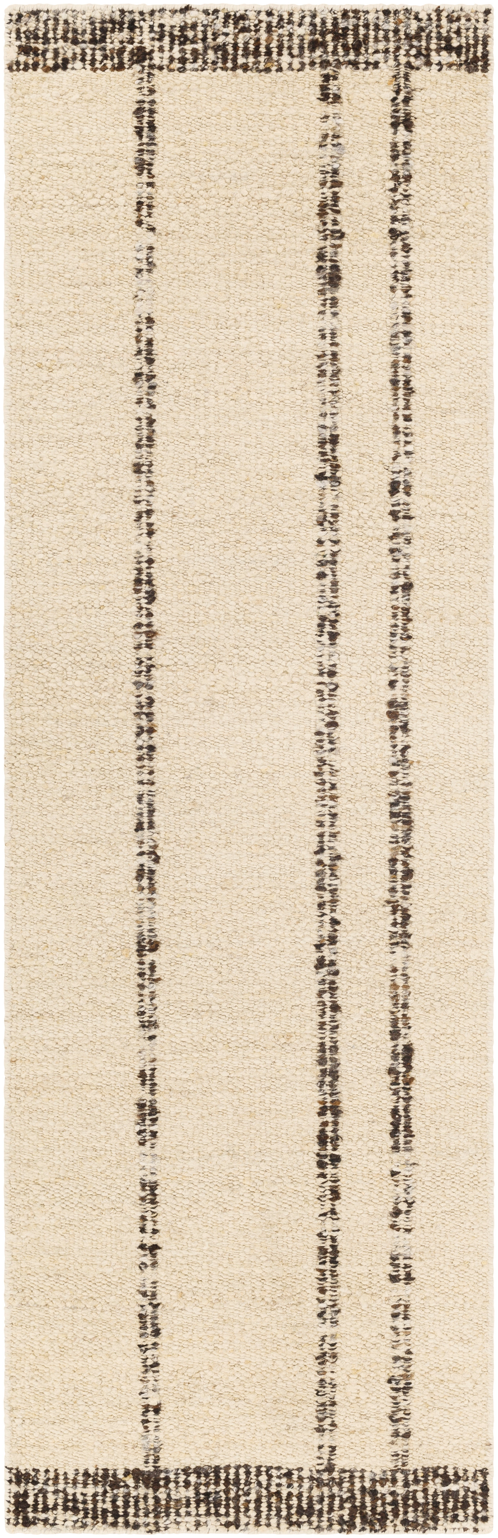 Machu Picchu Beige Indoor 3' x 12' Handmade Rug - Image 0