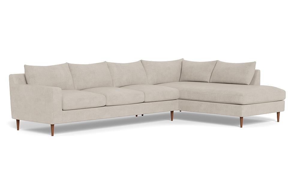 Sloan 4-Seat Right Bumper Sectional - Image 1