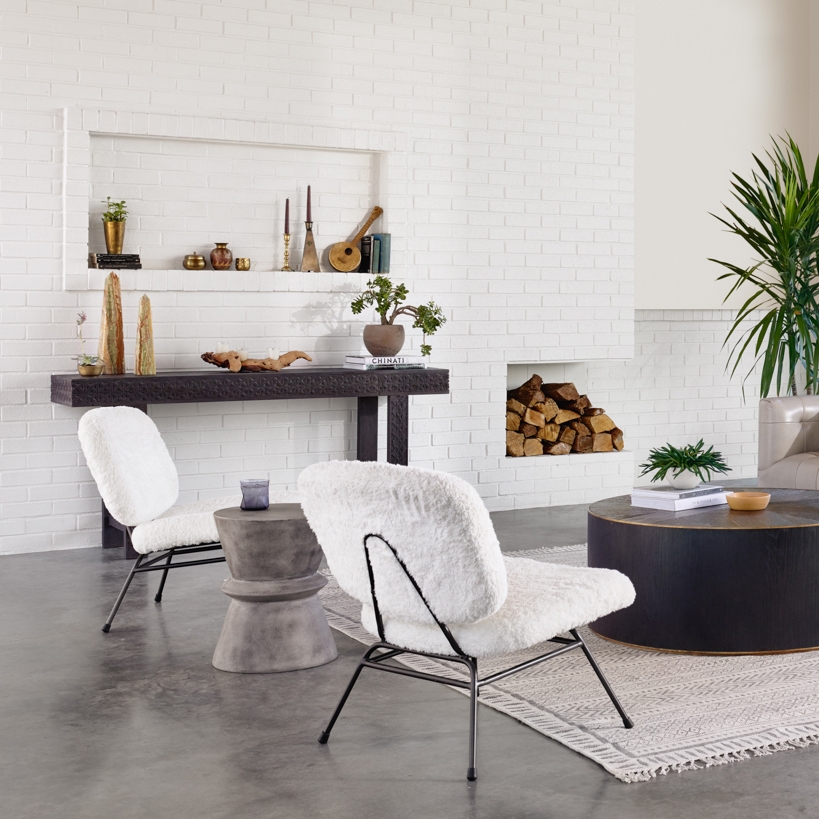 Lina End Table-Dark Grey - Image 7