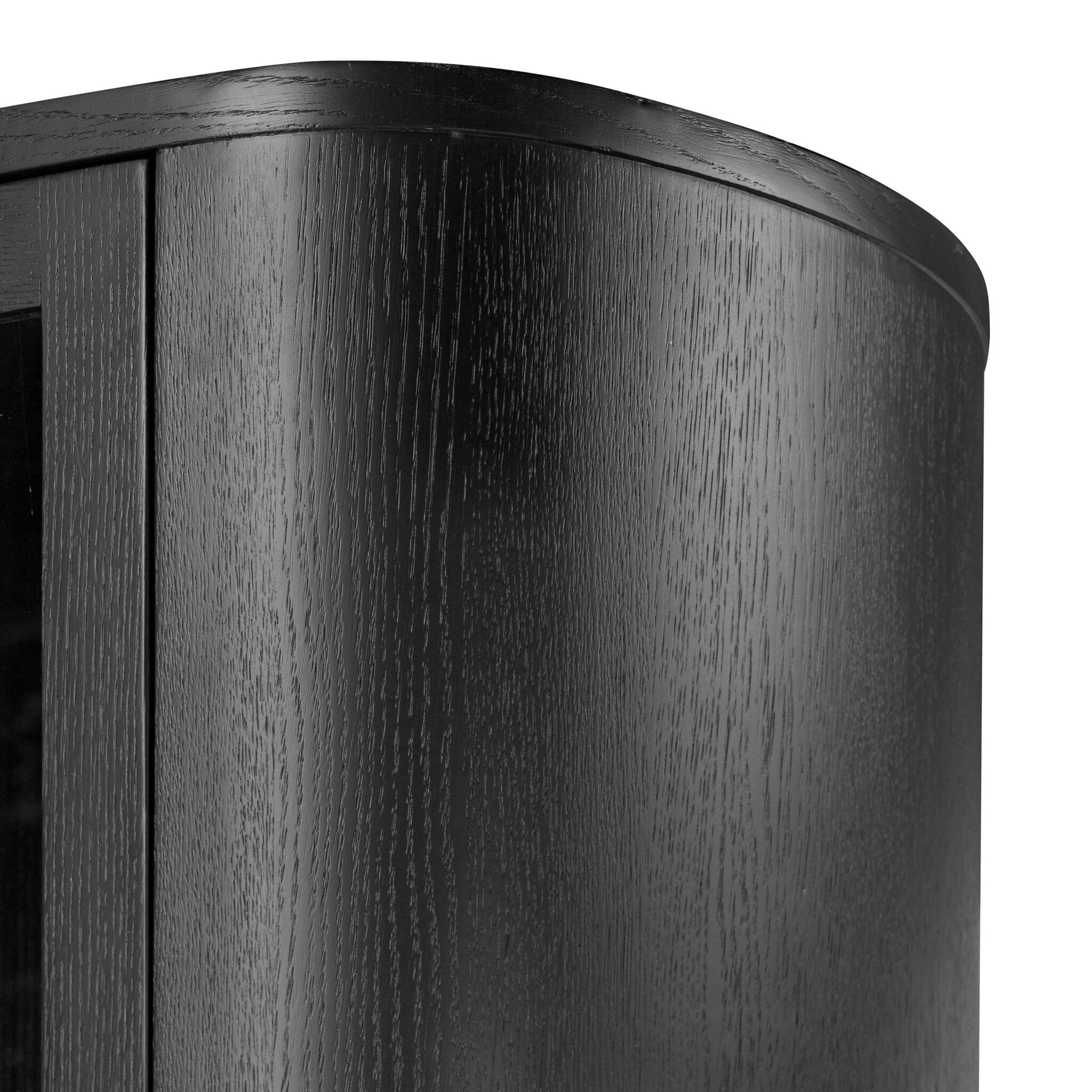 Pilar Cabinet - Charcoal Oak Veneer - Image 6