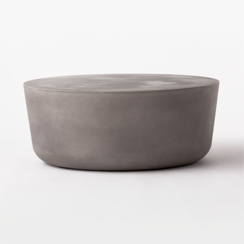 Cap Grey Cement Coffee Table - Image 0