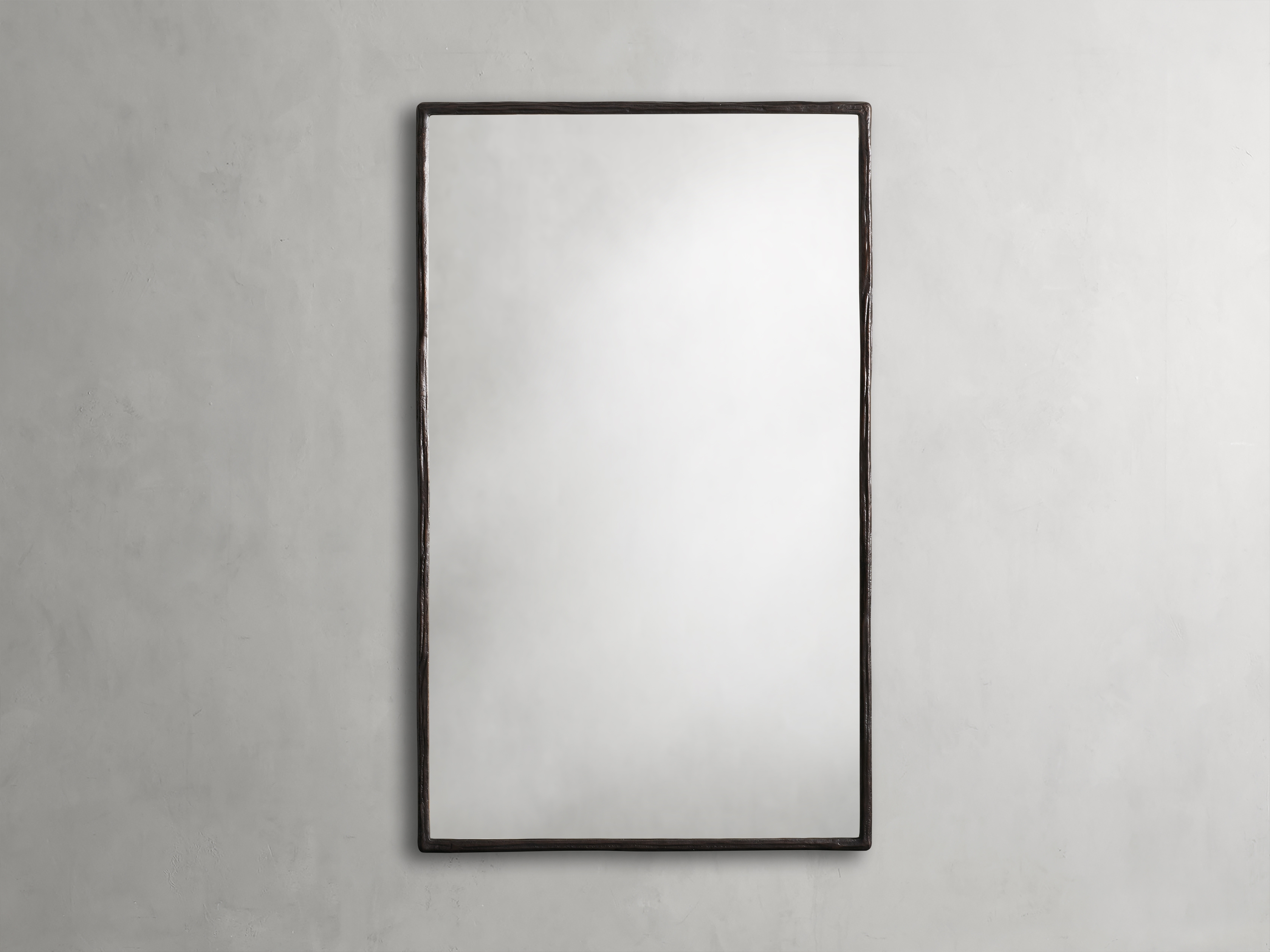 Arren Wall Mirror in Metal 36" X 60" Bronze   - Image 0