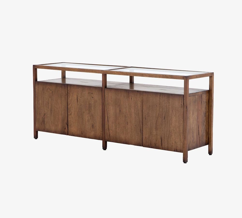 Parkview Reclaimed Wood Media Console, Fruitwood, 70" - Image 7