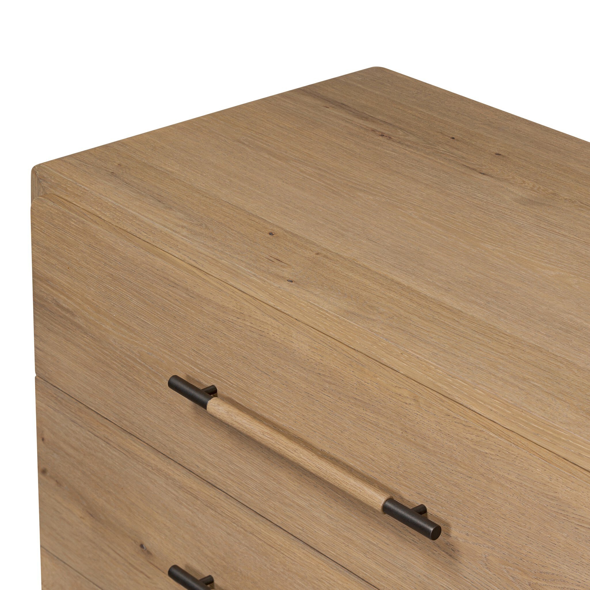 Eden 6 Drawer Dresser - Aged Smoked Oak Veneer - Image 6