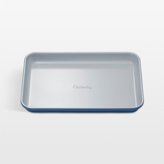 Caraway ® Navy Ceramic Non-Stick Mini Baking Sheet - Image 0