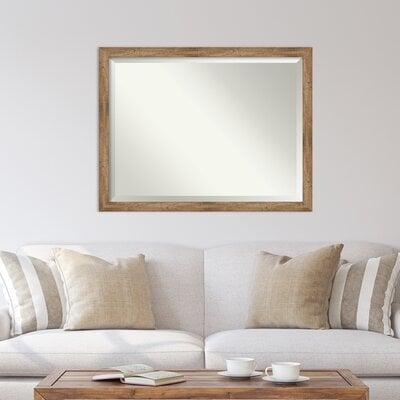 Marilynn Modern & Contemporary Wall mirror frame is made of solid wood molding Accent Mirror - Image 0