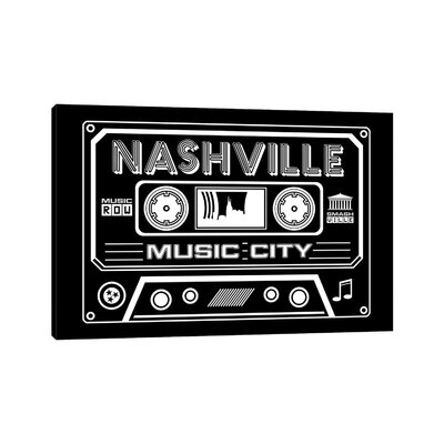 Nashville Cassette - Dark Background - Image 0