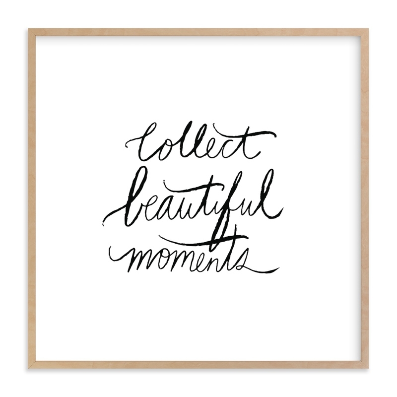 Collect Beautiful Moments Children's Art Print - Image 0
