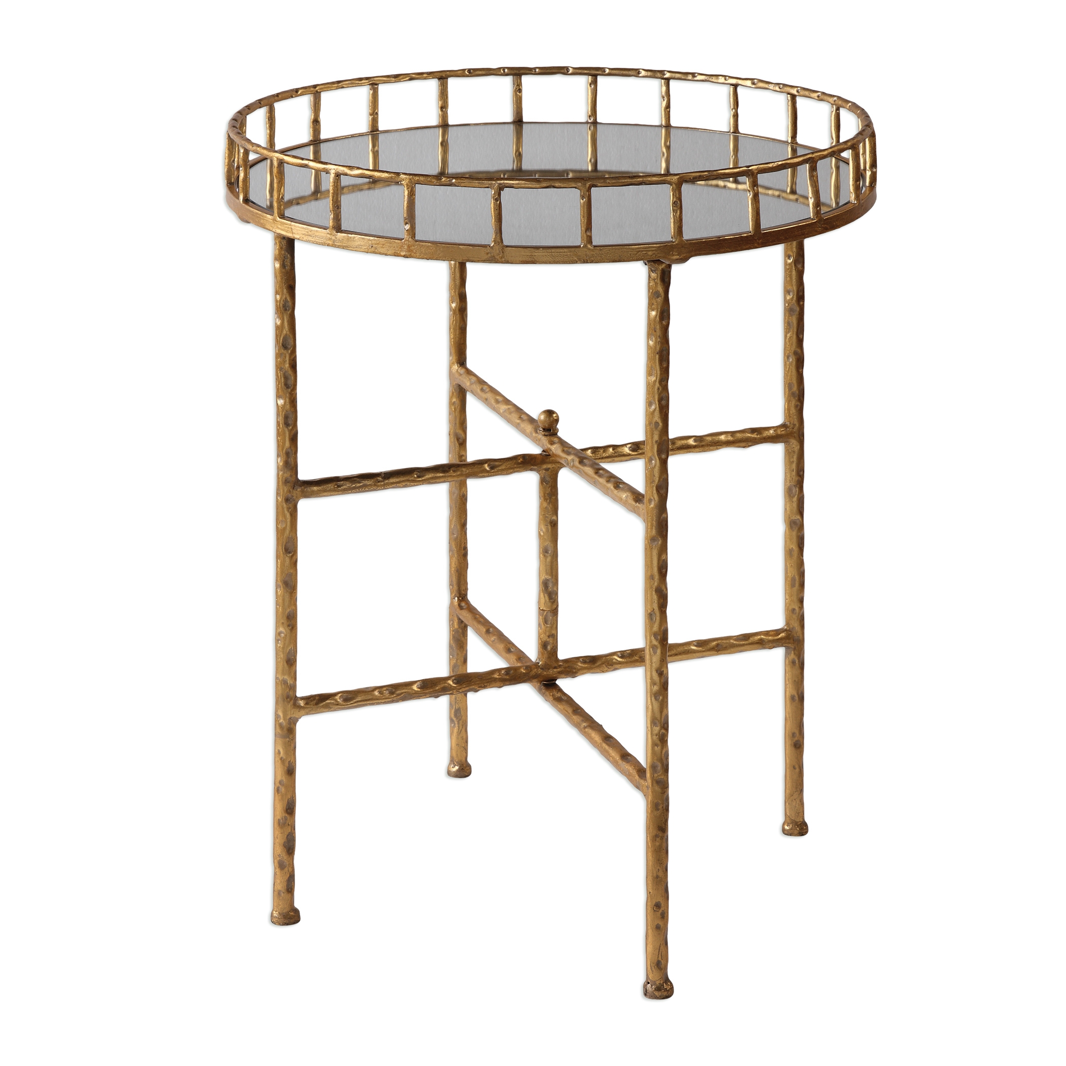 Tilly Bright Gold Accent Table - Image 2