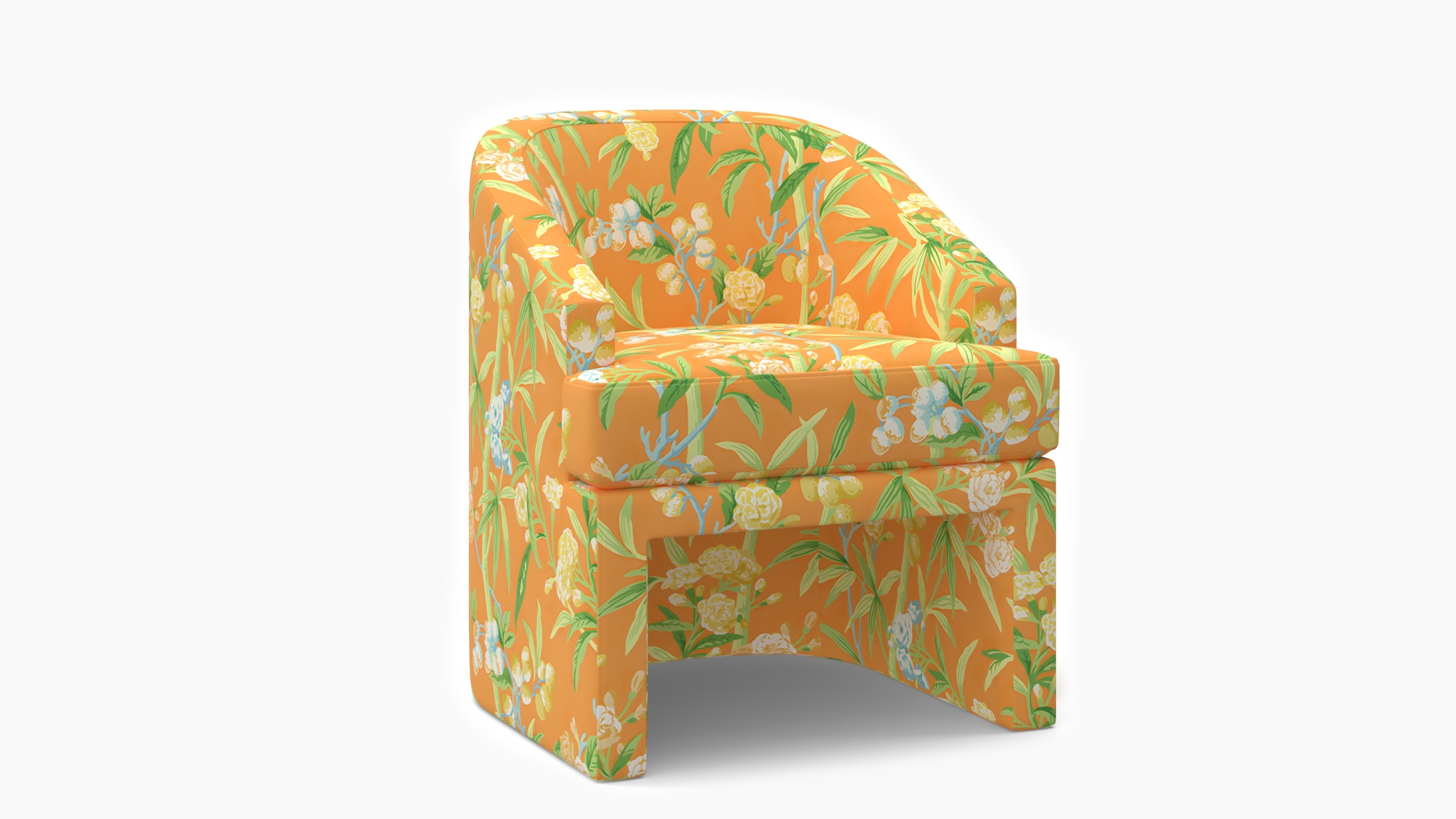 Arco Dining Chair, Mandarin Lanai - Image 0