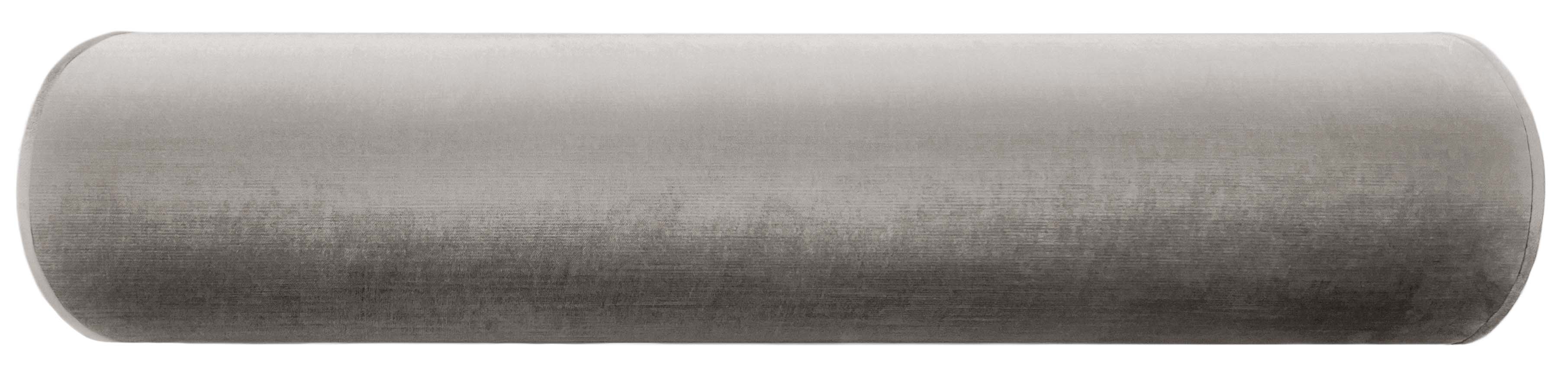 THE BOLSTER :: FAUX SILK VELVET // CHROME - BY THE YARD - Image 2