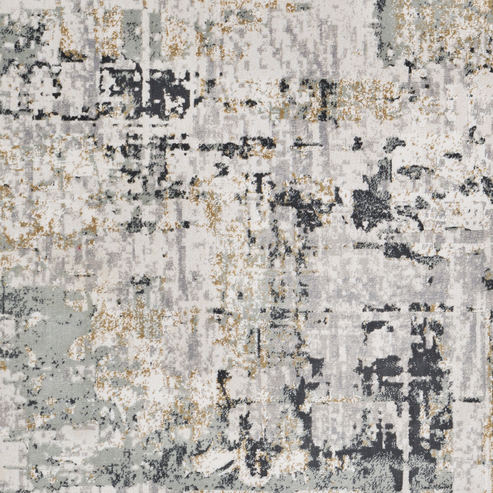 Quatro Gray Indoor 7'10" x 10'2" Machine Woven Rug - Image 5