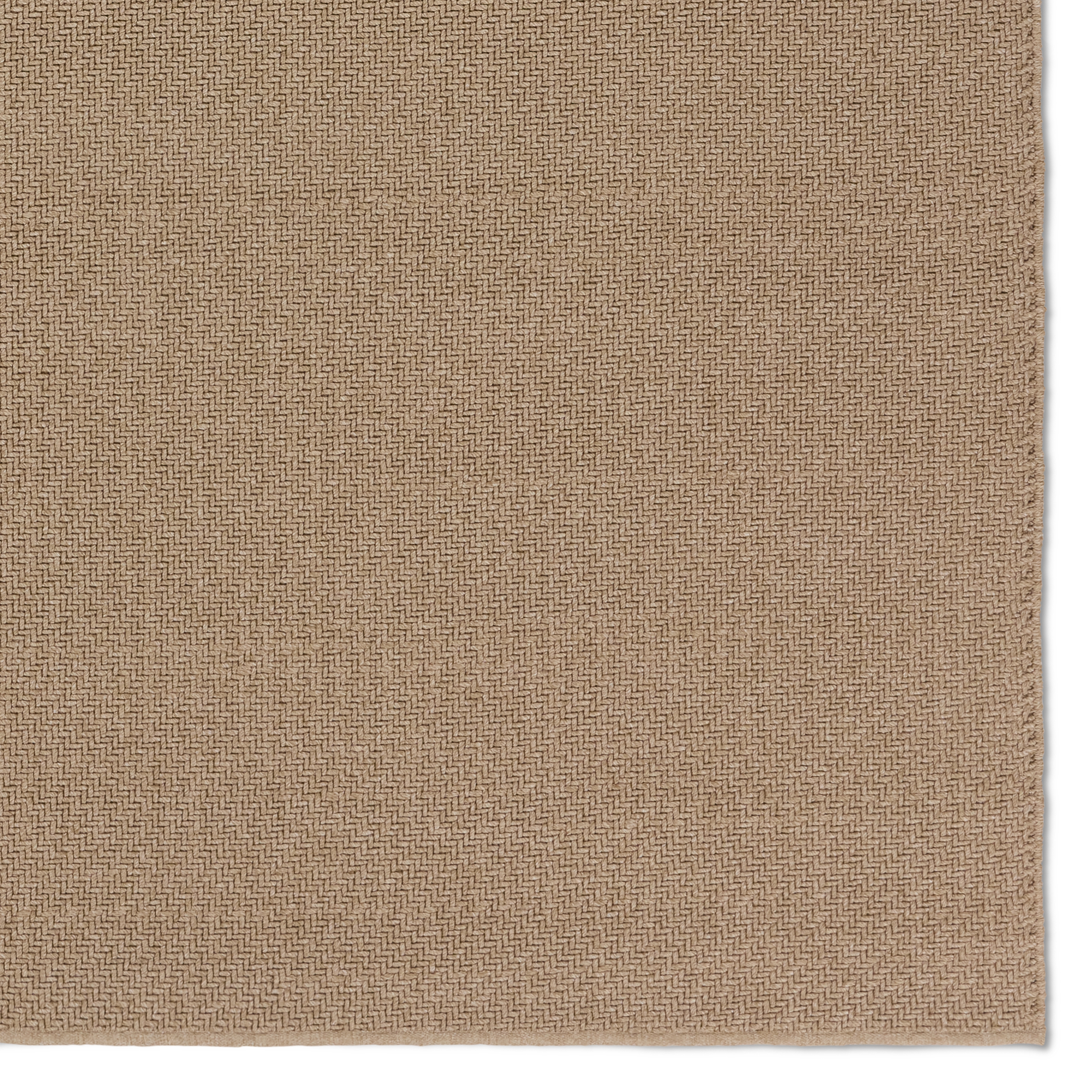 Rayan QTN02 Handmade Solid Light Brown Area Rug (2'x3') - Image 3