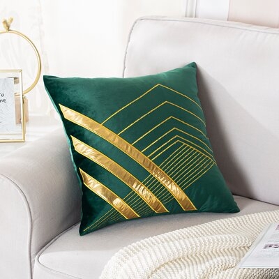 Maisey Square Velvet Pillow Cover - Image 0