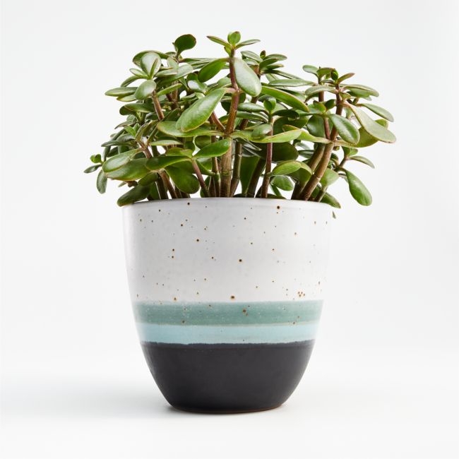 Aveiro Medium Blue Planter - Image 0