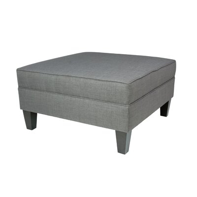 Kwong 34" Square Cocktail Storage Ottoman - Image 0