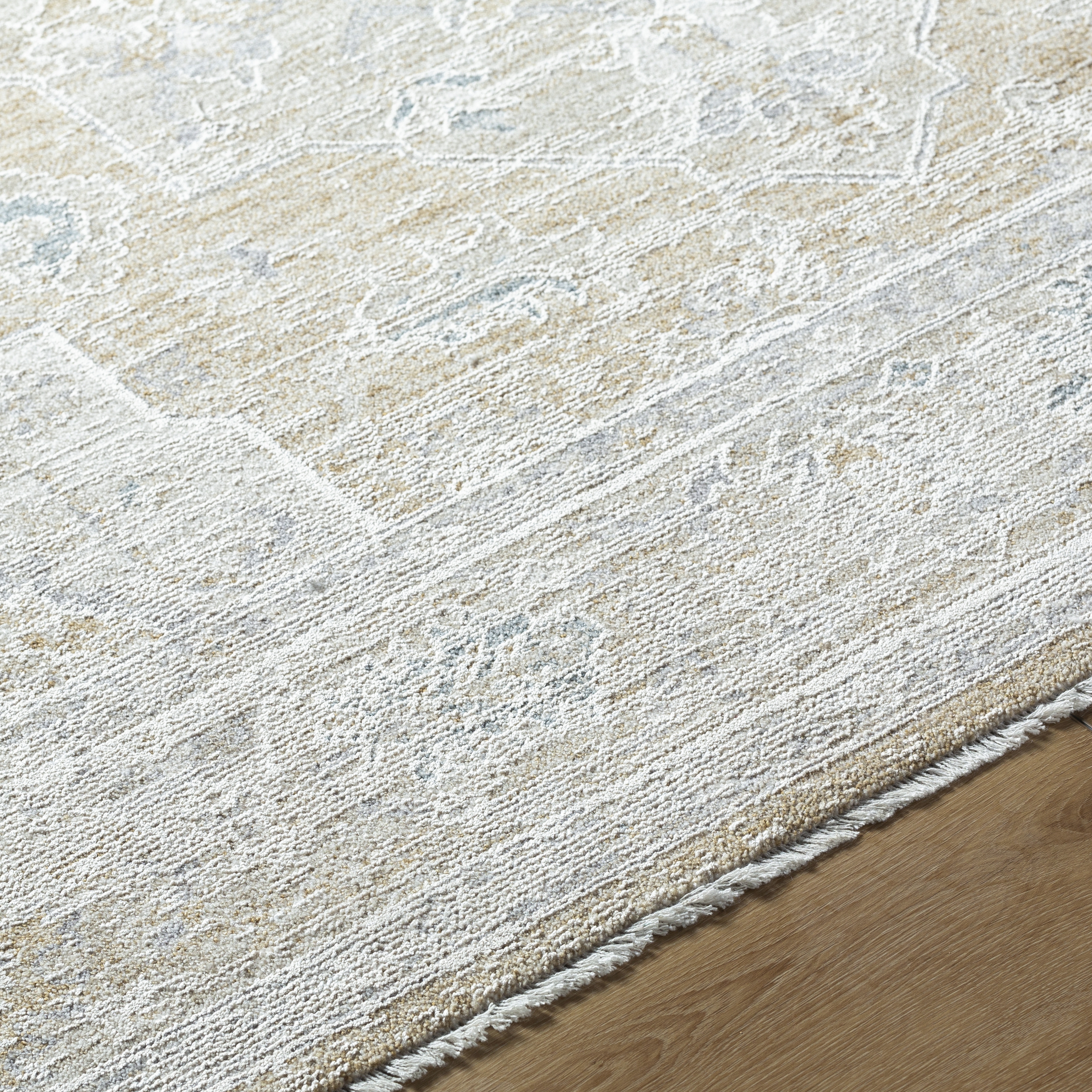 Livabliss Emory Beige Indoor 2'7" x 7'10" Machine Woven Rug - Image 2