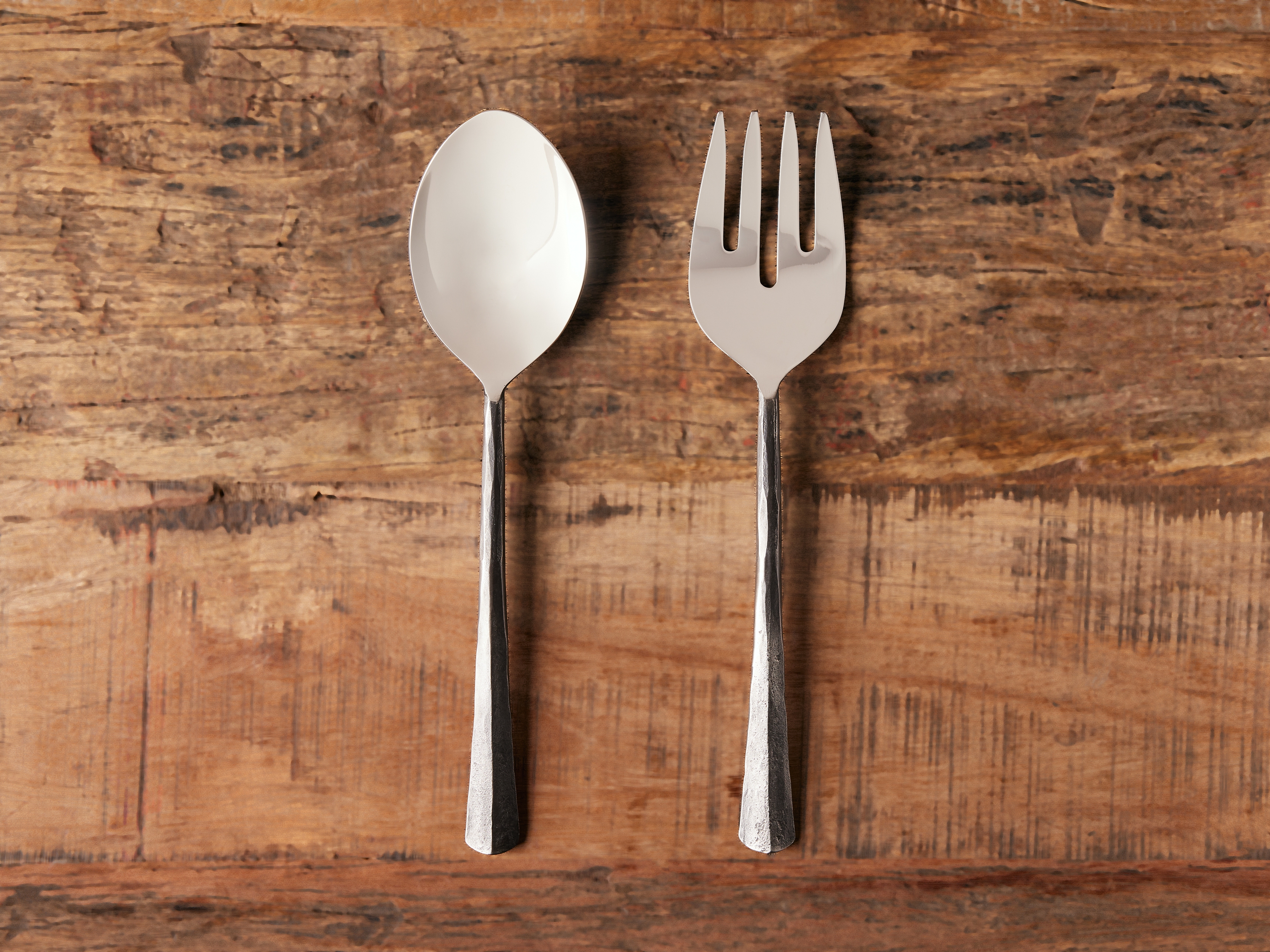 Arber Salad Servers in Stainless Steel Black - Image 0