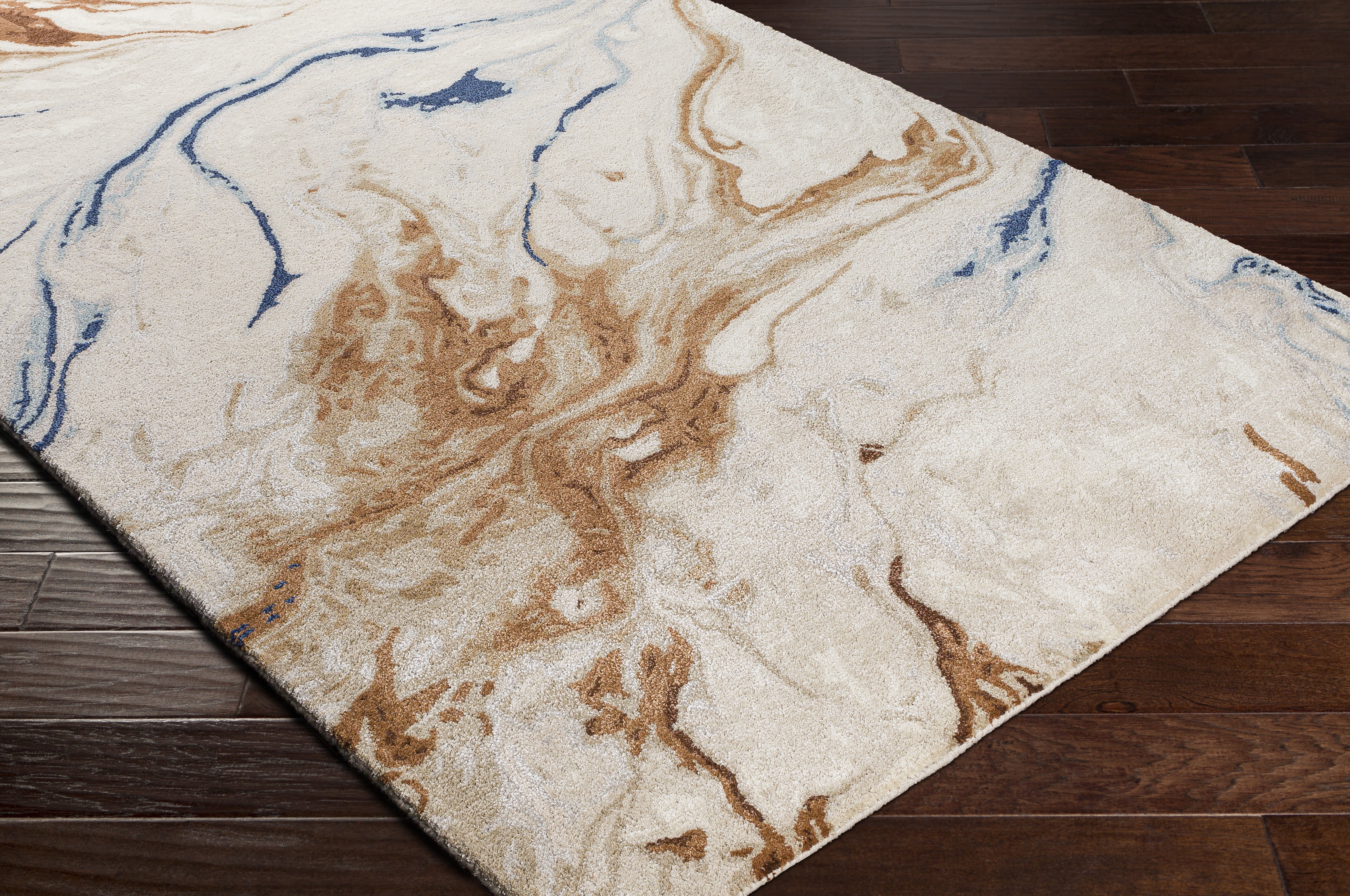 Kavita Beige Indoor 2' x 3' Handmade Rug - Image 3