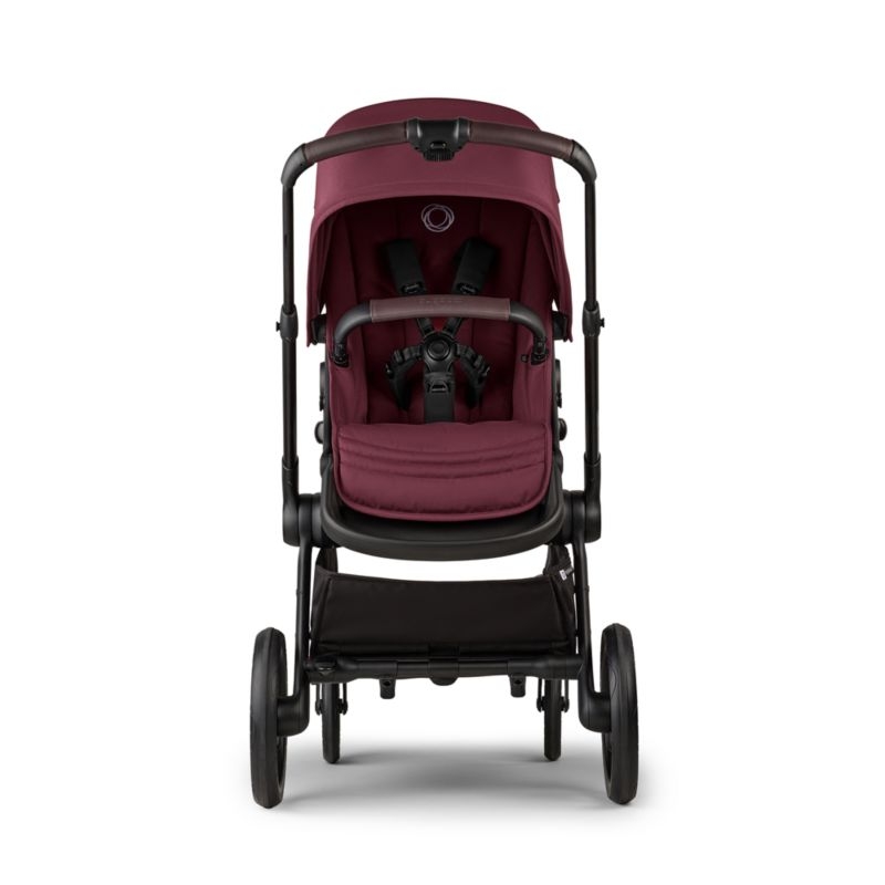 Bugaboo Kangaroo Complete Dark Cherry Red with Black Frame Baby Stroller - Image 2