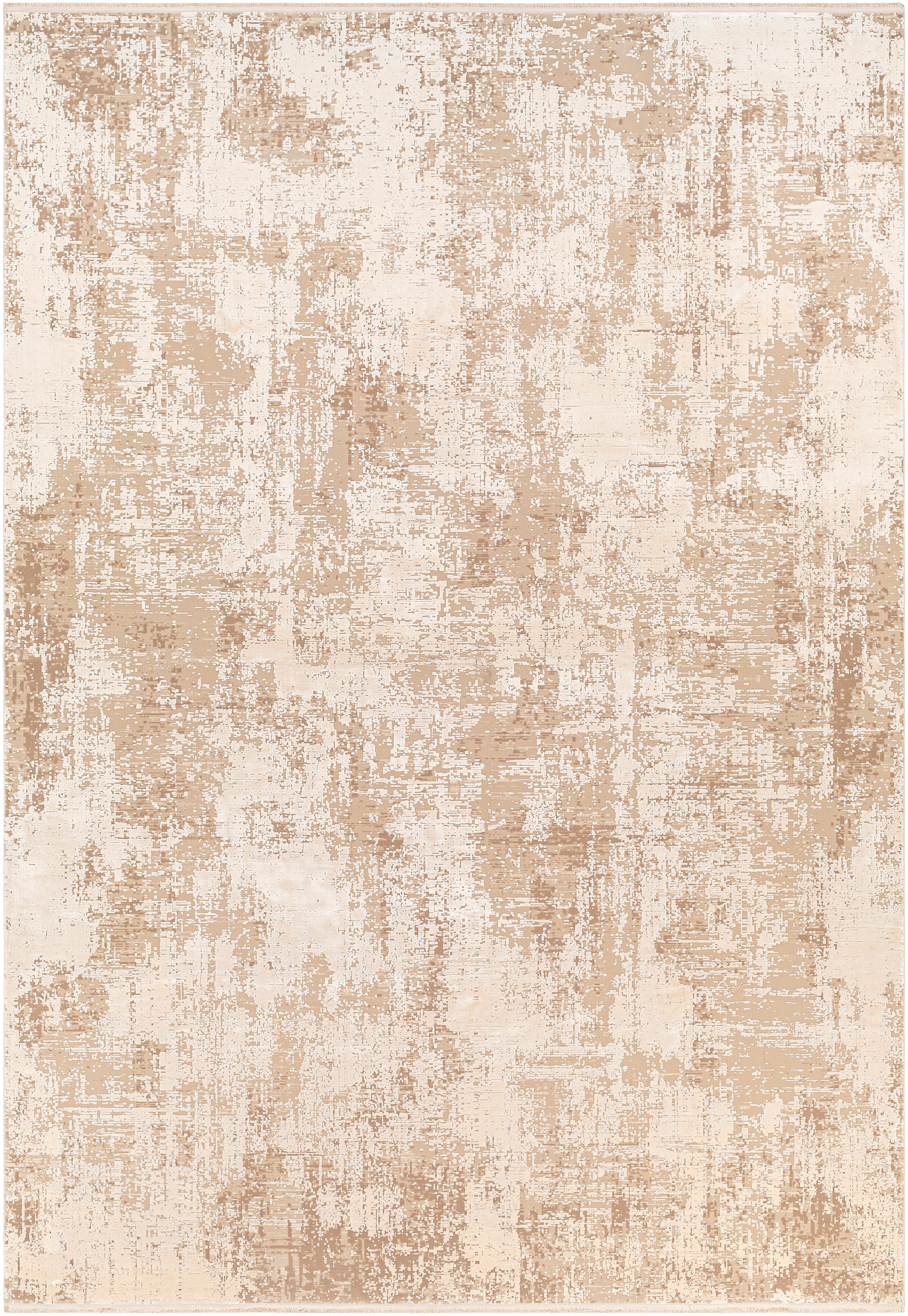 Solar Beige Indoor 7'9" x 11'2" Machine Woven Rug - Image 0