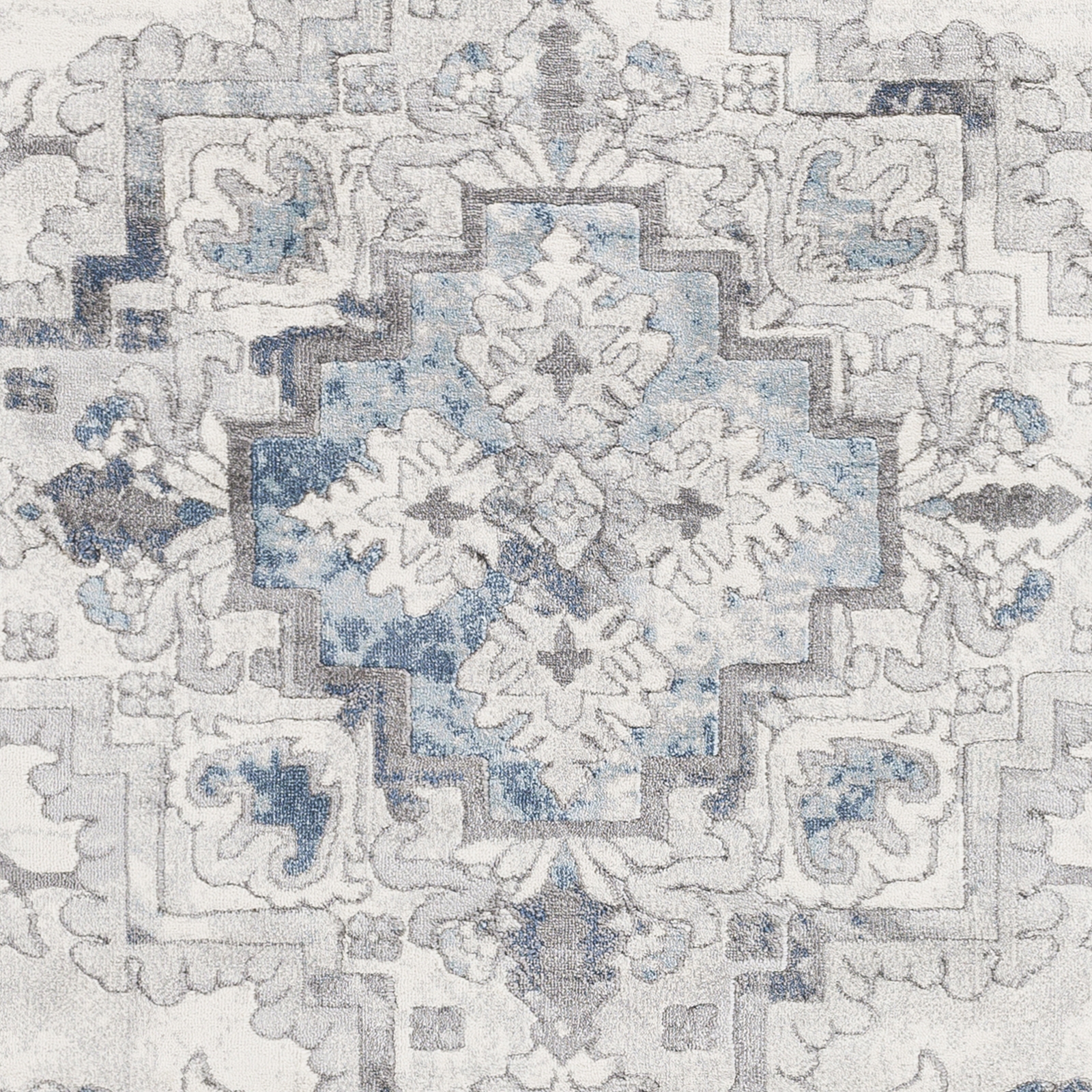 Lagom Gray Indoor 2' x 2'11" Machine Woven Rug - Image 5