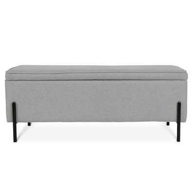 Mixie Upholstered Flip Top Storage Bench - Image 0