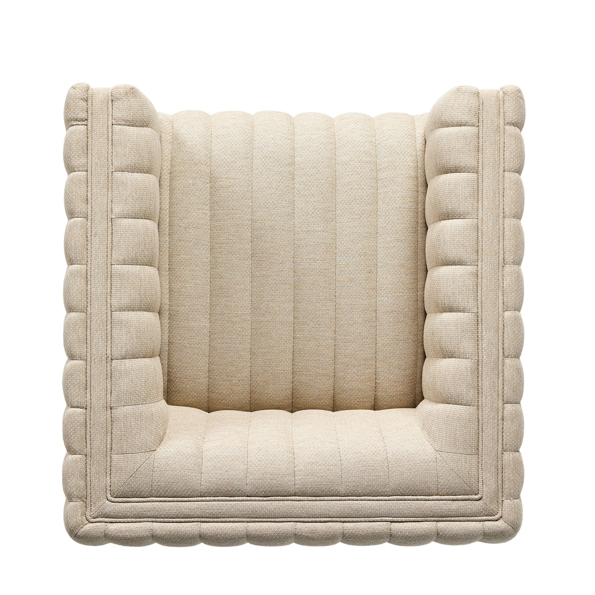 Augustine Outdoor Swivel Chair - Casa Cream - Image 8