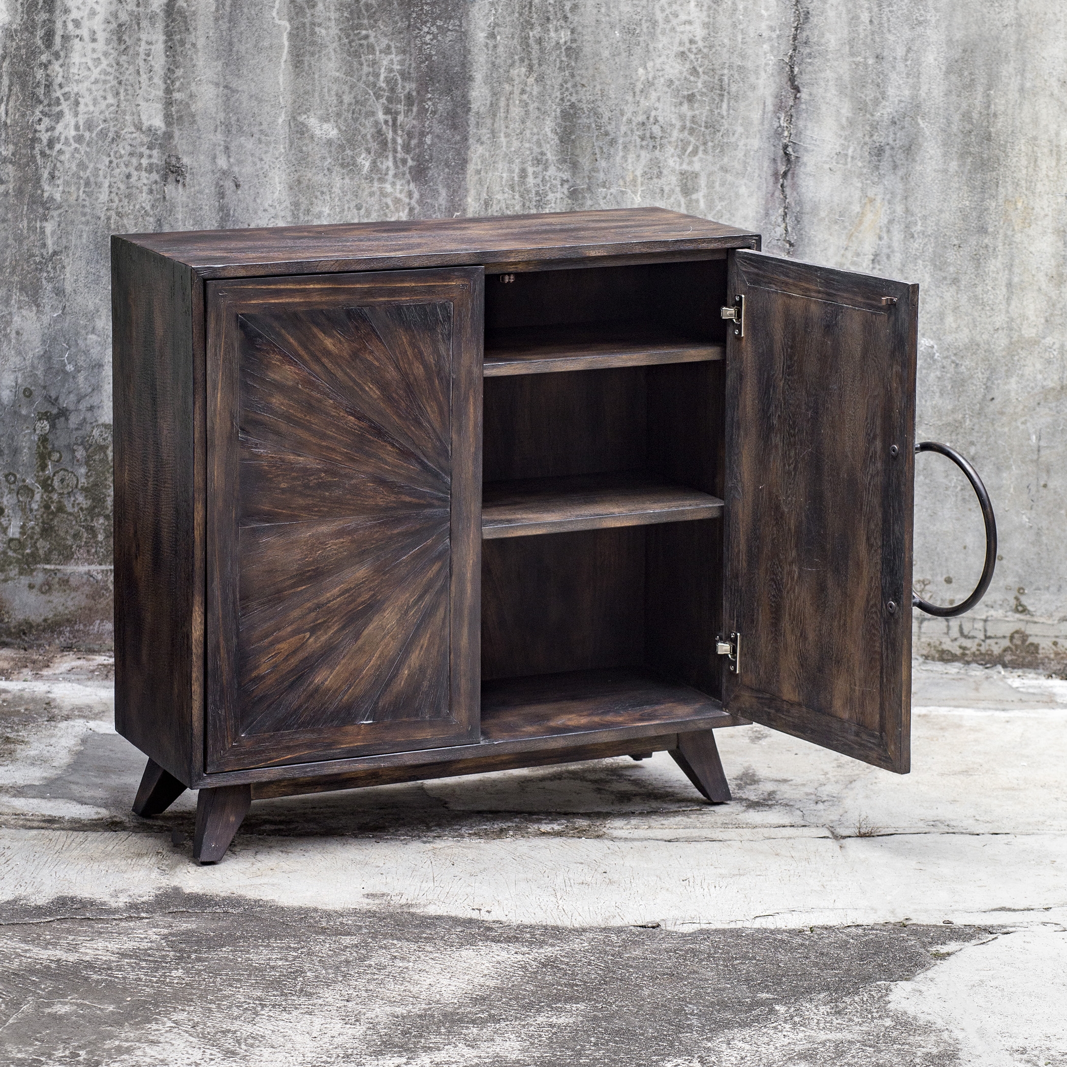 Kohana Black Console Cabinet - Image 4