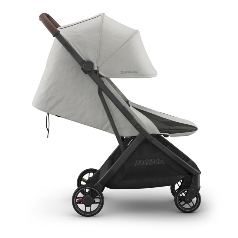 UPPAbaby ® Minu V3 Savannah Pearl Grey Melange Compact Baby Stroller - Image 6