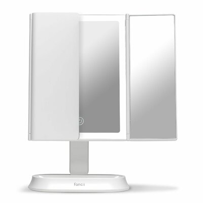 Modern Lighted Magnifying Makeup Mirror - Image 0