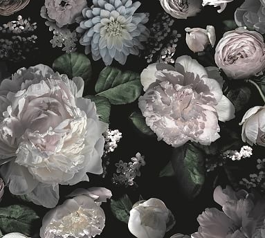 Moody Floral Wallpaper - Image 0
