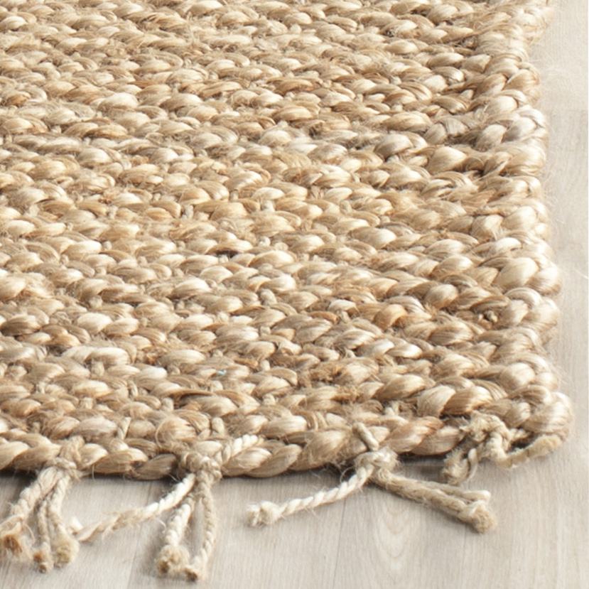 Arlo Home Hand Woven Area Rug, NF733A, Natural,  5' X 5' Square - Image 1