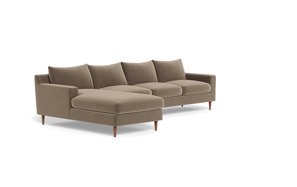 Sloan 4-Seat Left Chaise Sectional - Image 1
