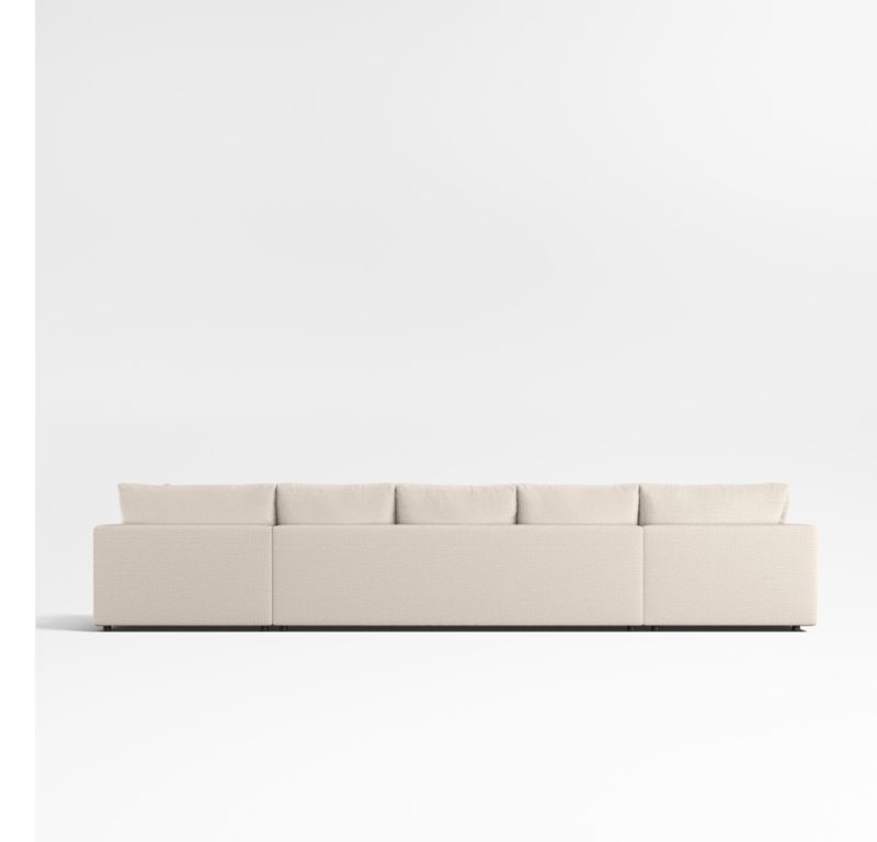 Gather Deep 4-Piece L-Shaped Sectional Sofa with Chaise Lounge - Image 3