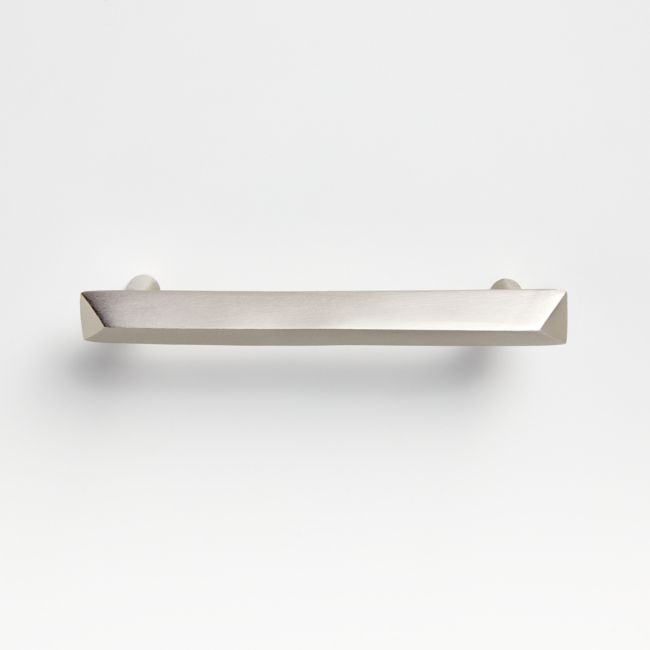 Triangle 4" Brushed Nickel Bar Pull - Image 0