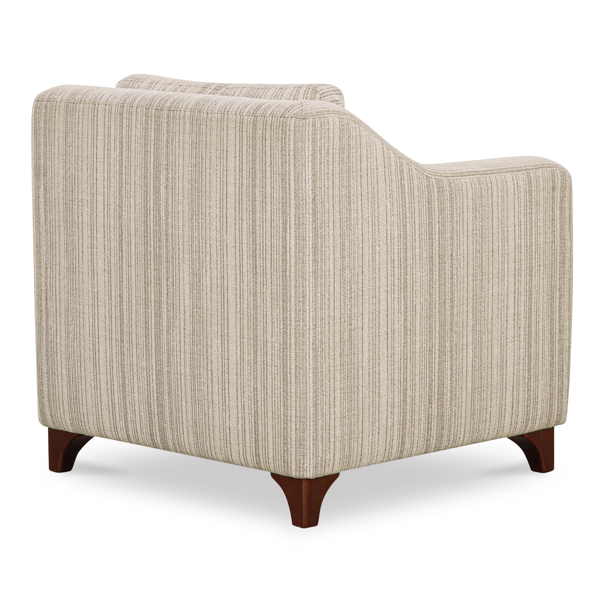 Hewitt Accent Chair Beige Stripe - Image 2