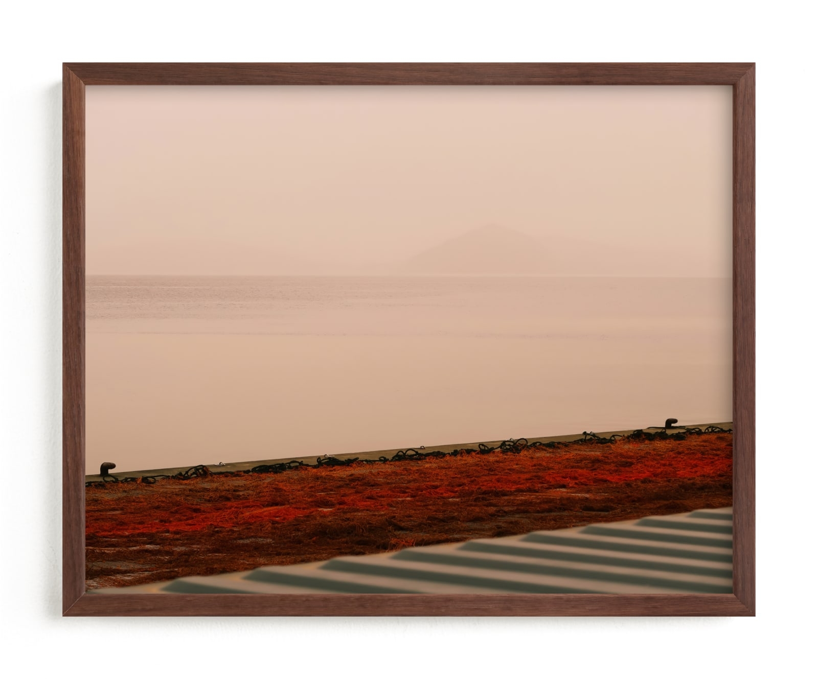 Red Wave, White Mountain Limited Edition Fine Art Print 2 - Image 0