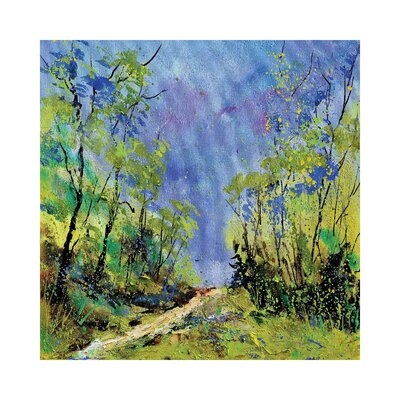 Spring Path by Pol Ledent - Wrapped Canvas Painting - Image 0