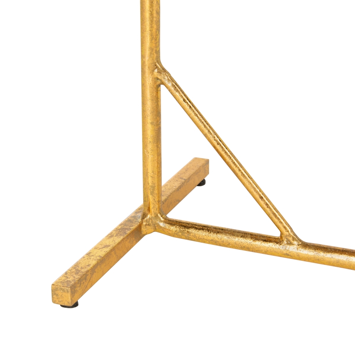 Sionne Round C Table - Yellow / Gold - Safavieh - Image 3